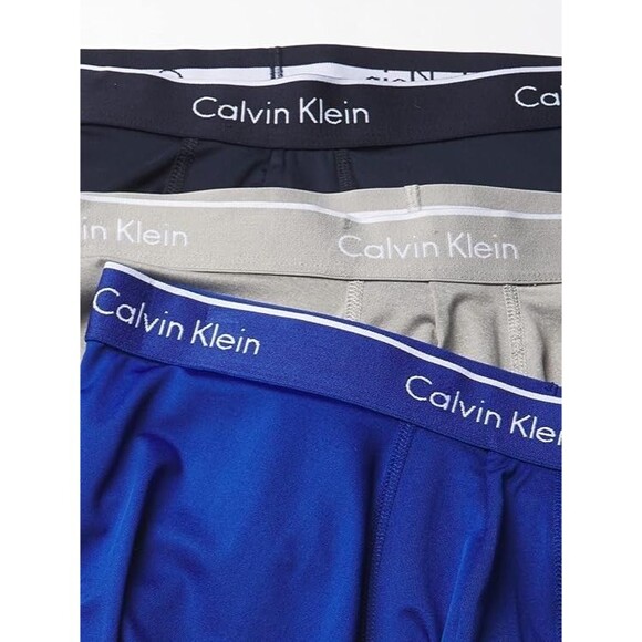 NEW Calvin Klein Men's Underwear Micro Plus Multipack Hip Brief 3 pack Large - Picture 2 of 2